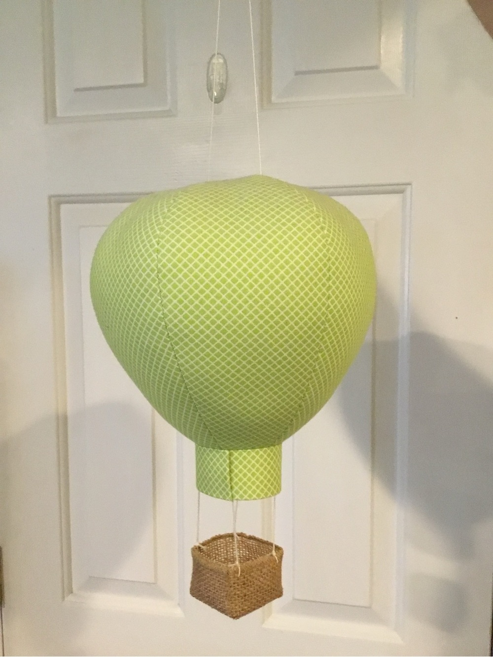 Hot Air Balloon & Cloud Hanging Accents